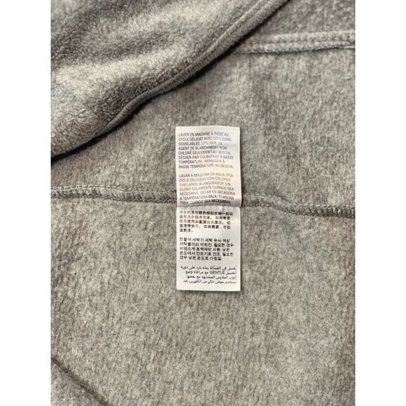 KARIN SCOTT SPORT Women's Fleece Vest Plus-Size 2X Grey Zip‎ Pockets Zip Front - Picture 7 of 10